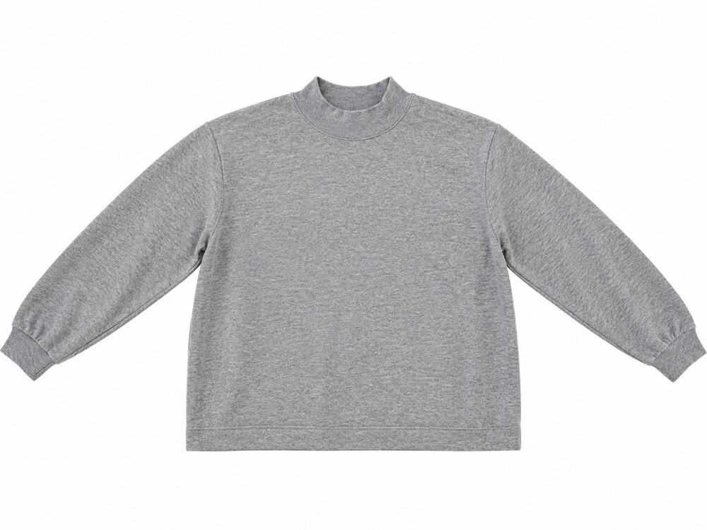 Vintage Catalina Women’s XL Gray Mock Neck Sweatshirt Pullover USA Style